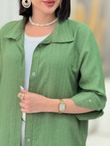 مانتو و شومیز زنانه آستین هشتی